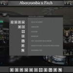 Abercrombie & Fitch / Webdesign